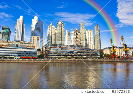 Puerto Madero neighborhood urban landscape Puerto Madero neighborhood urban landscape 93972858