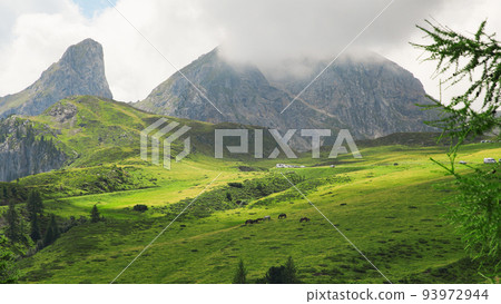 Dolomite Alps in Italy 93972944