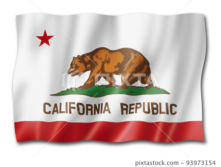 California flag, USA 93973154