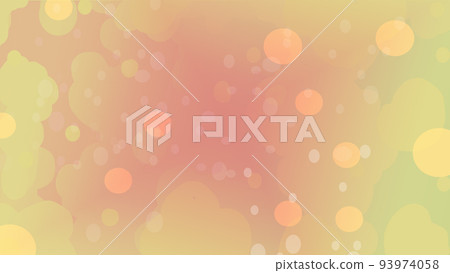 4k illustration background foam bubble orange yellow green colorful virtual background metaverse background 93974058