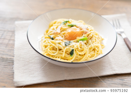 simple carbonara pasta simple carbonara pasta 93975192