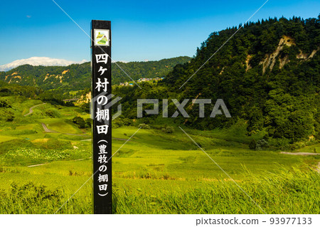 山形縣大倉村四日村梯田 山形縣大倉村四日村梯田 93977133