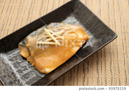 Simmered mackerel with mackerel 93978159