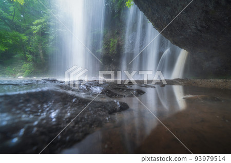 茨城縣醍醐町月町瀑布暴雨過後水量增加 茨城縣醍醐町月町瀑布暴雨過後水量增加 93979514