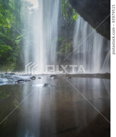 茨城縣醍醐町月町瀑布暴雨過後水量增加 茨城縣醍醐町月町瀑布暴雨過後水量增加 93979515