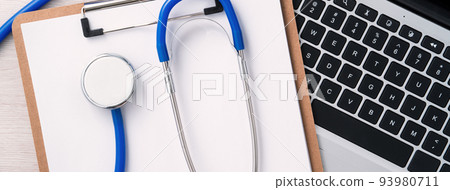 Doctor stethoscope medical top view doctor flatlay stethoscope medical doctor Doctor stethoscope medical top view doctor flatlay stethoscope medical doctor 93980711