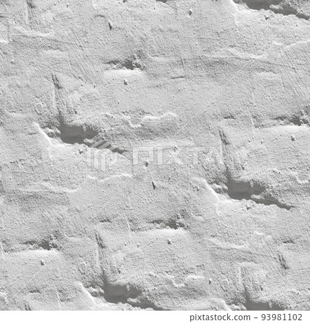 Old White Brick Wall. Seamless Tileable Texture. Old White Brick Wall. Seamless Tileable Texture. 93981102