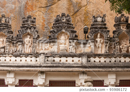 Ruined architecture of Eknatheshwari Temple, Chitradurga fort, Karnataka, India. Ruined architecture of Eknatheshwari Temple, Chitradurga fort, Karnataka, India. 93986172