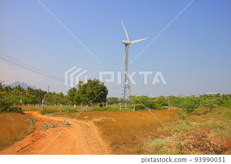 Energy alternatives 6. Wind farm in Indian province of Kerala. 93990031