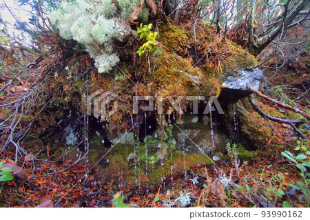 Jets of water and bubbles 93990162