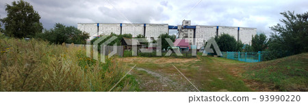 Rural economy. Large granary in black soil zone, where wheat is grown Rural economy. Large granary in black soil zone, where wheat is grown 93990220