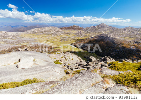 Mt Buffalo Cathedral Rock View in Australia 93991112