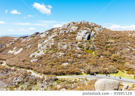 Mt Buffalo Cathedral Rock View in Australia Mt Buffalo Cathedral Rock View in Australia 93991129