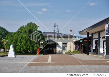 Akita's railway station Kakunodate Station on the Akita Nairiku Jukan Railway Akita's railway station Kakunodate Station on the Akita Nairiku Jukan Railway 93992217