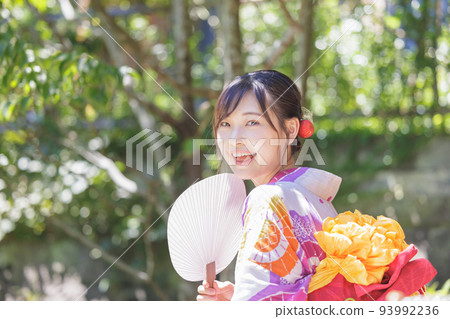 浴衣女性肖像 浴衣女性肖像 93992236