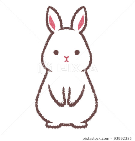 白兔站姿 93992385