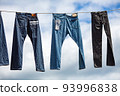 Shoot the hanging jeans of Kojima Jeans Street 93996838
