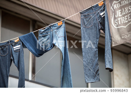 Shoot the hanging jeans of Kojima Jeans Street Shoot the hanging jeans of Kojima Jeans Street 93996843