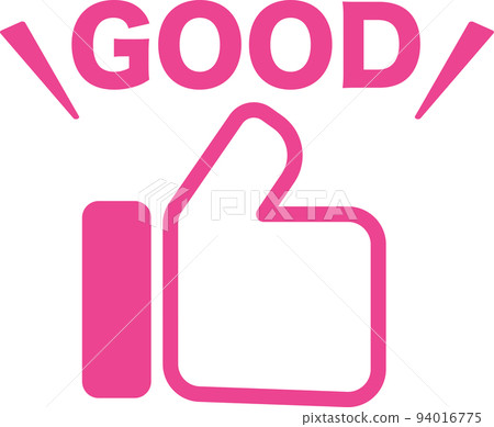 Illustration of GOOD and good sign - Stock Illustration [94016775] - PIXTA