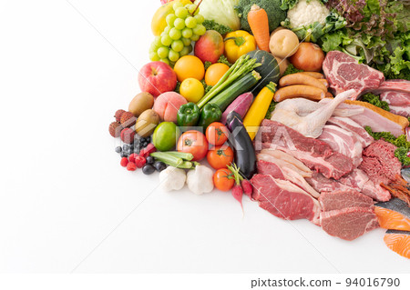 Assortment of fresh ingredients 94016790