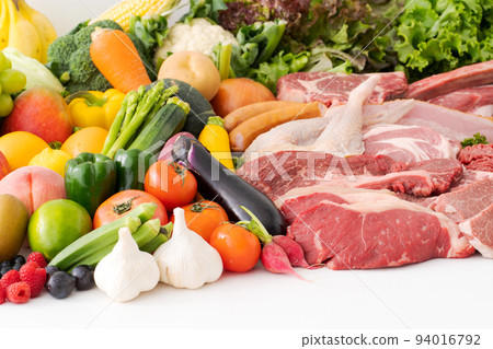 Assortment of fresh ingredients 94016792