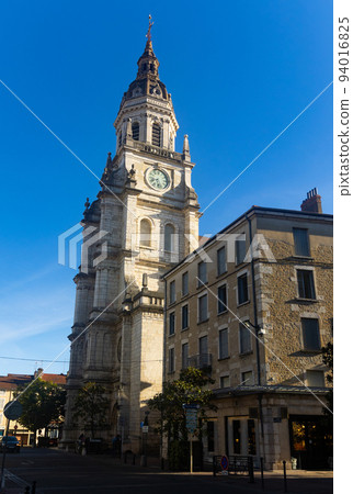 View of Bourg-en-Bresse Cathedral, France View of Bourg-en-Bresse Cathedral, France 94016825