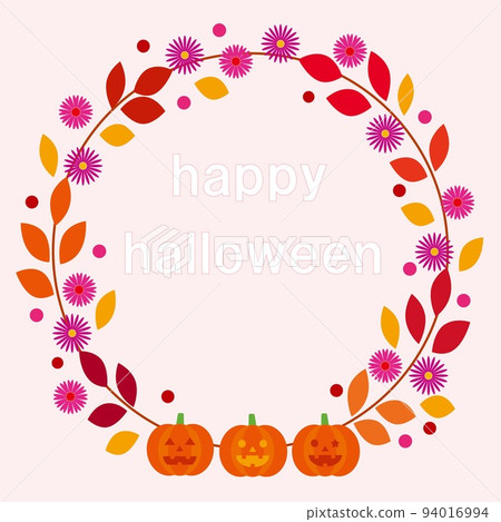 Halloween Wreath Jack O Lantern 94016994