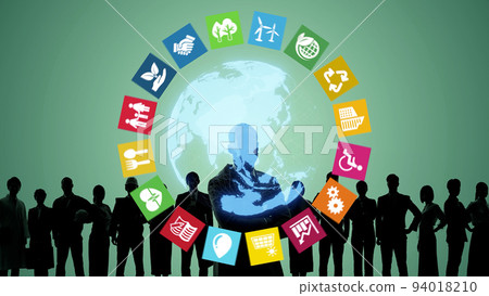 可持續社會 SDGs 平等 和平 94018210