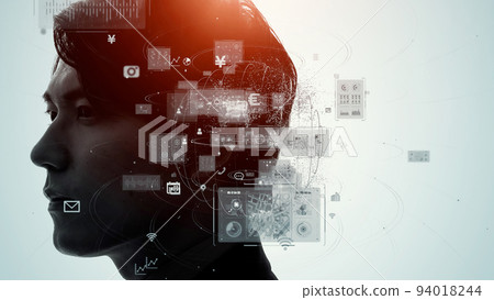 AI artificial intelligence digital transformation AI artificial intelligence digital transformation 94018244