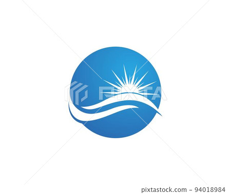 Sun Vector illustration Icon Logo Template design 94018984