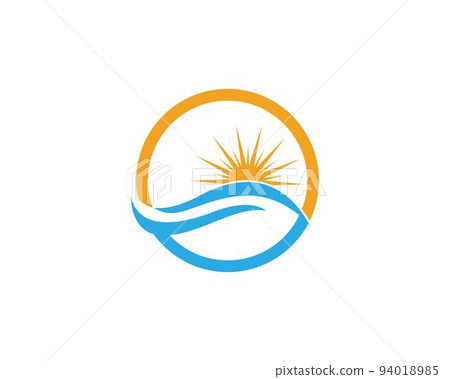 Sun Vector illustration Icon Logo Template design Sun Vector illustration Icon Logo Template design 94018985