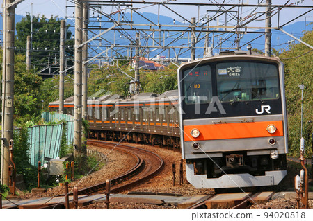 在八王子和豐田之間運行的火車 94020818