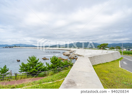 氣仙沼市岩崎海岸防波堤 94020834
