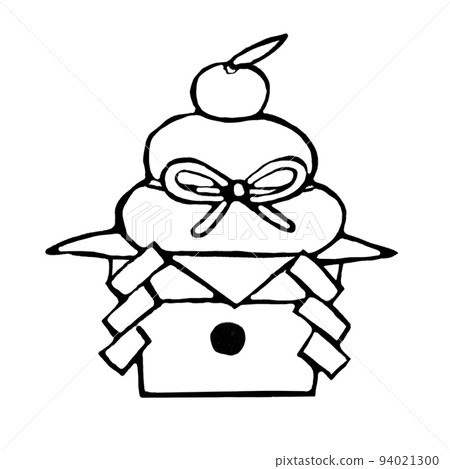 上賀麻年糕的手繪插圖 上賀麻年糕的手繪插圖 94021300