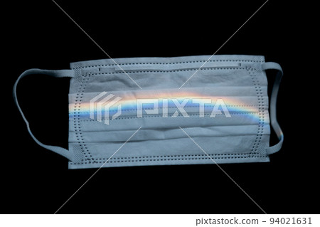 面具上的彩虹希望電暈災難 94021631