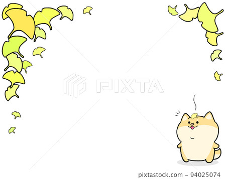 Yurukawa Shiba Inu and Ginkgo (3:4) Yurukawa Shiba Inu and Ginkgo (3:4) 94025074