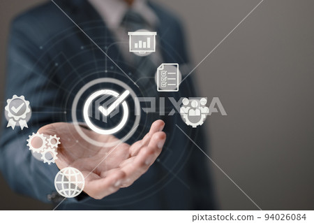 Quality assurance, QA, and quality control, QC, and improvement are all part of quality management. Concepts of standardization and certification. With the manager. Quality assurance, QA, and quality control, QC, and improvement are all part of quality management. Concepts of standardization and certification. With the manager. 94026084