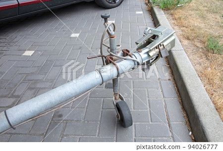 Trailer hitch on a trailer 94026777