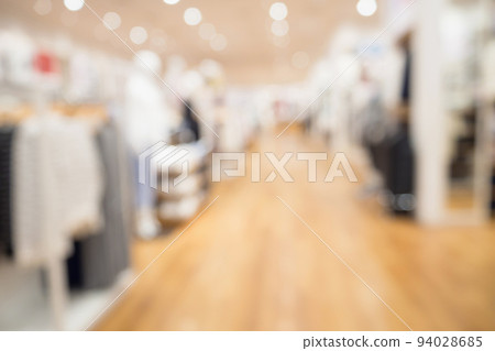 clothing store in shopping mall boutique shop interior blur defocused background clothing store in shopping mall boutique shop interior blur defocused background 94028685