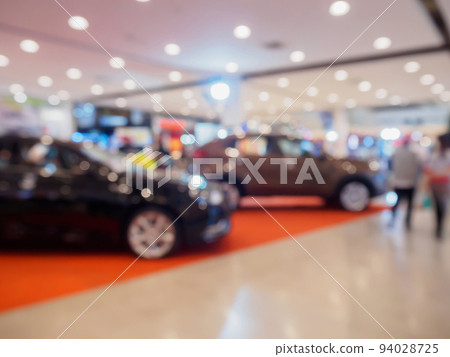 car showroom blur for background car showroom blur for background 94028725