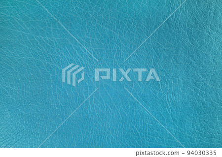 Turquoise leather, leatherette texture background 94030335
