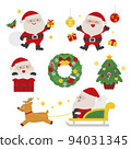 聖誕可愛矢量素材集 94031345