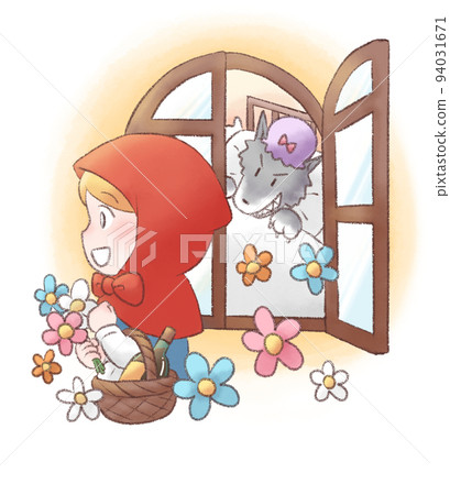 小紅帽(有背景) 小紅帽(有背景) 94031671