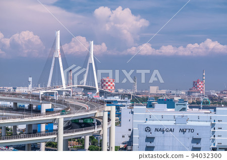 [神奈川縣]鶴見翼橋/紛高速公路灣岸線 94032300