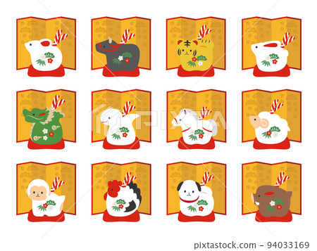 生肖材料套裝公仔 94033169