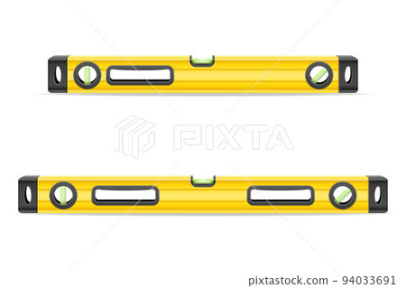 building level measuring device for determining a flat surface vector illustration building level measuring device for determining a flat surface vector illustration 94033691