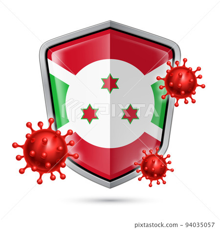 Shield Icon of Burundi Shield Icon of Burundi 94035057
