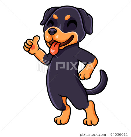 cartoon, dog, rottweiler 94036011