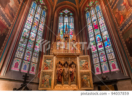 Saint Vitus cathedral, Prague, czech republic Saint Vitus cathedral, Prague, czech republic 94037859