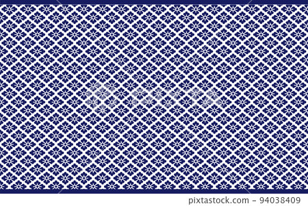 Japanese pattern Hanabishi pattern that can be used as a background illustration Japanese pattern Hanabishi pattern that can be used as a background illustration 94038409